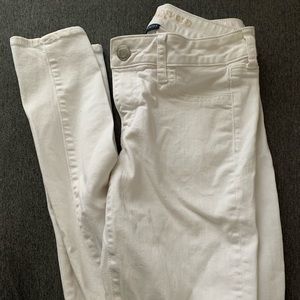 White low rise American Eagle Jeans
